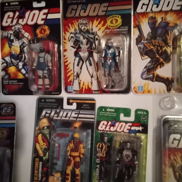 GI joe 9x action figure collection lot - Picture 5 of 7